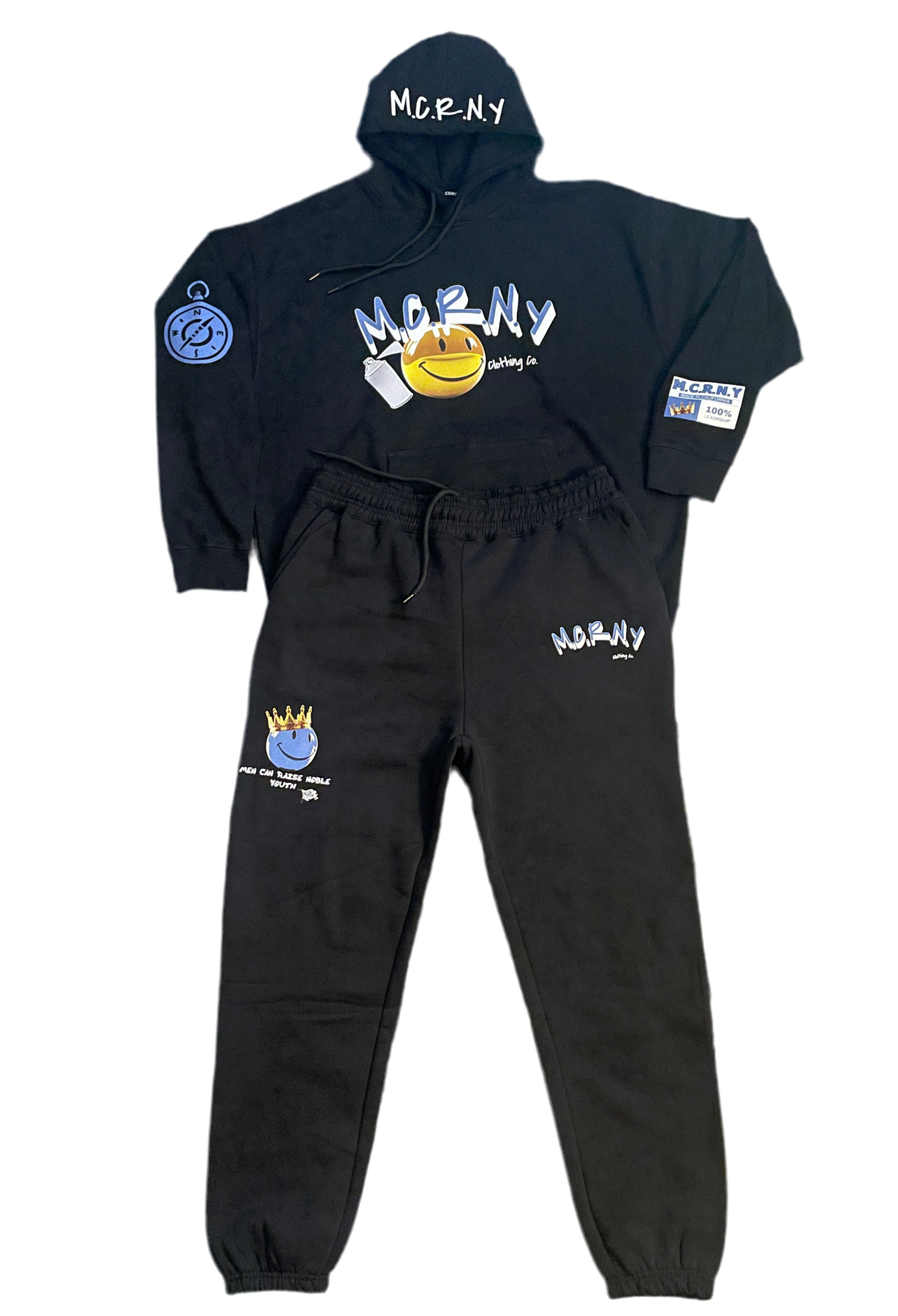 MCRNY “Crowned Smile” Premium Sweatsuit Hoodie