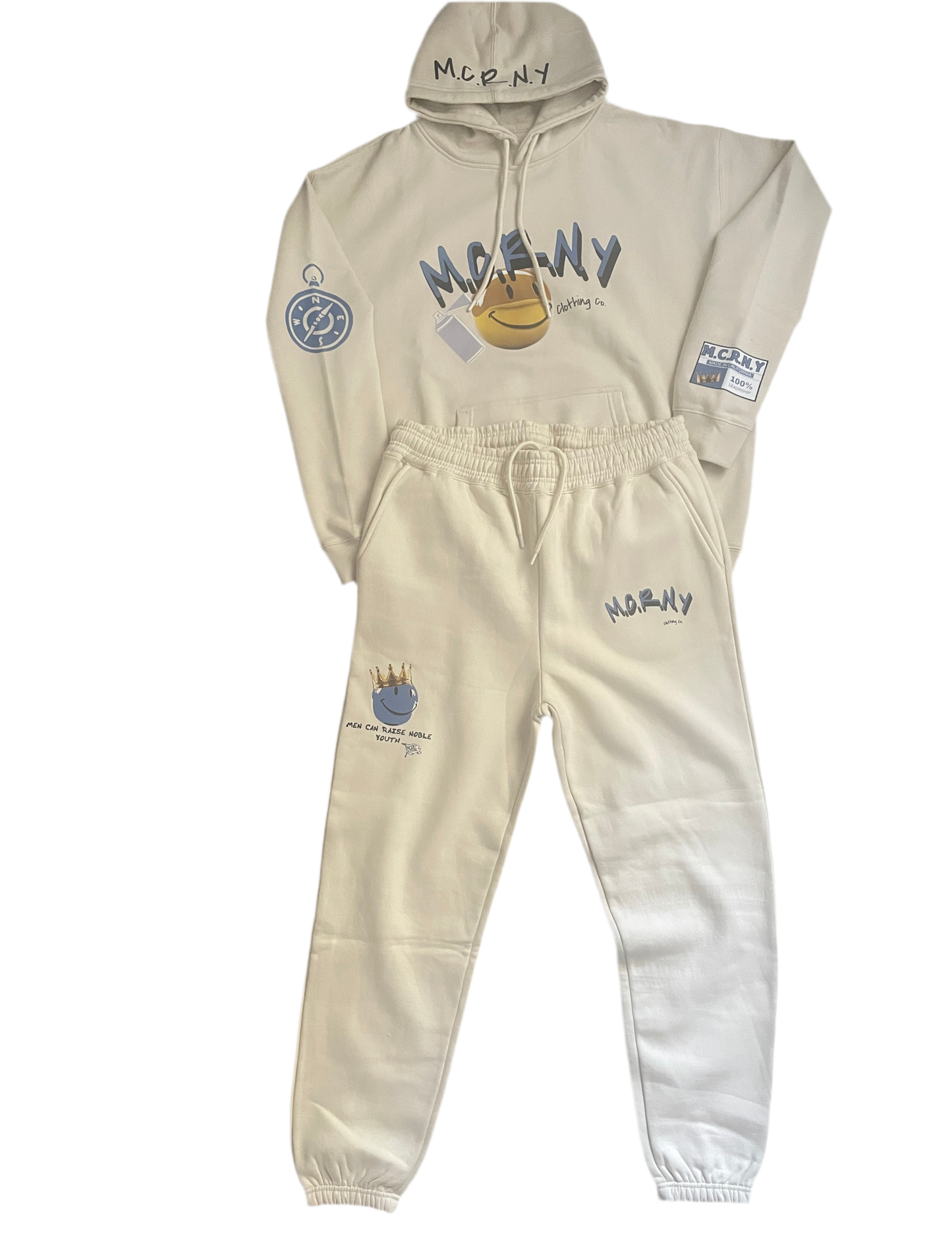 MCRNY “Crowned Smile” Premium Sweatsuit Hoodie