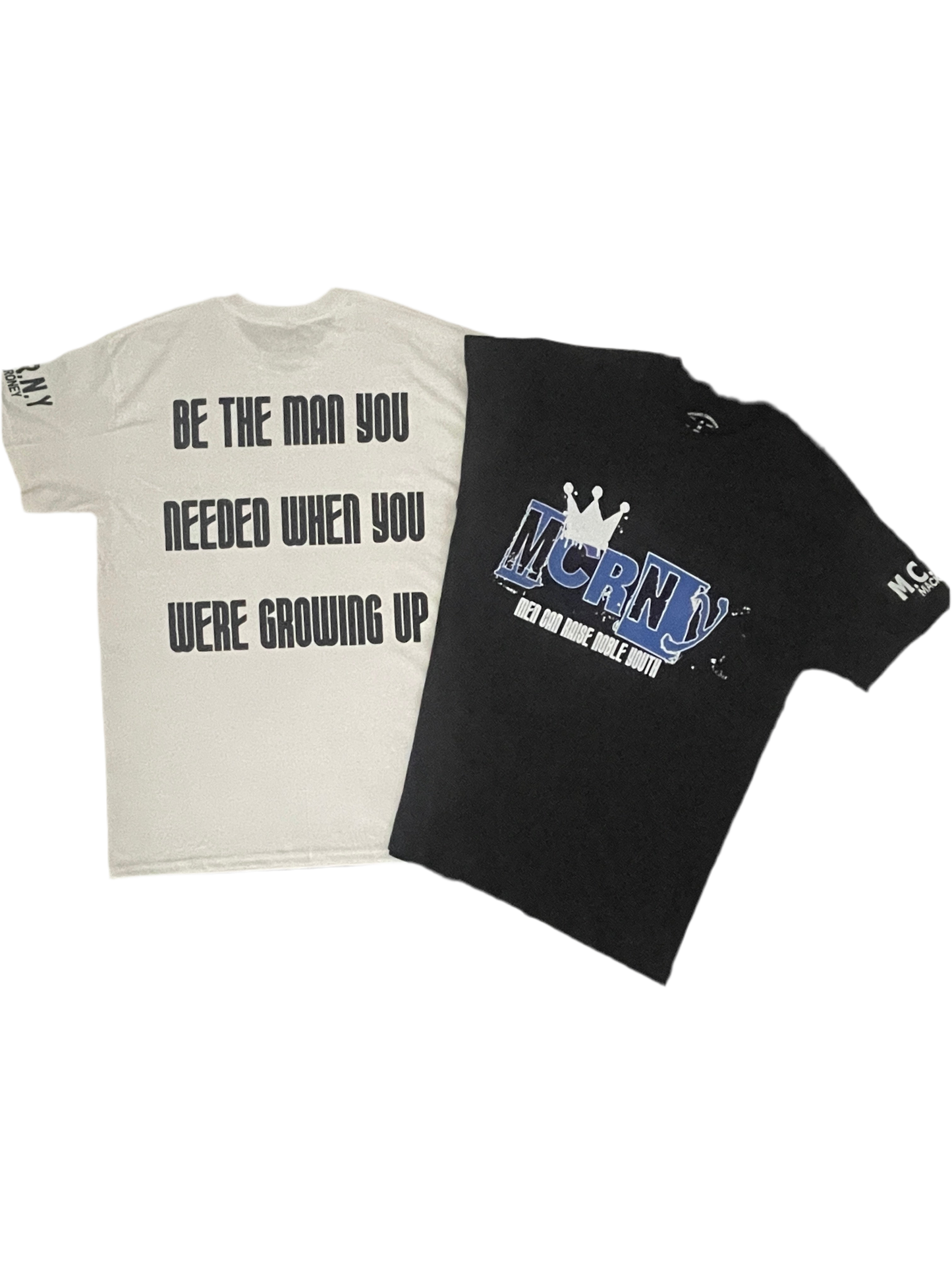M.C.R.N.Y “Be the Man” Tee – Black & White Edition