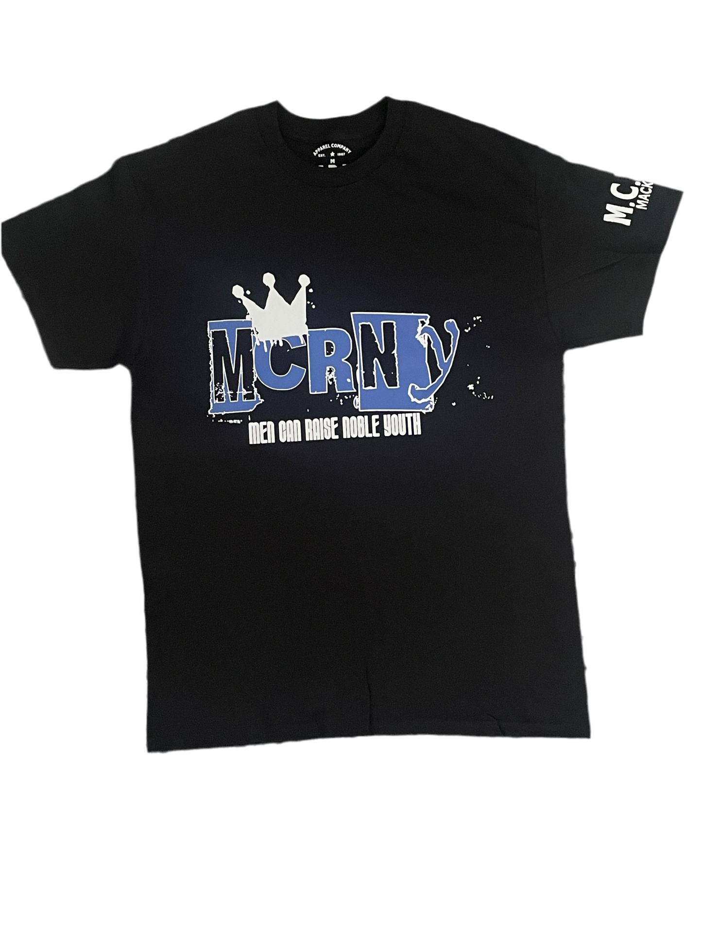 M.C.R.N.Y “Be the Man” Tee – Black & White Edition
