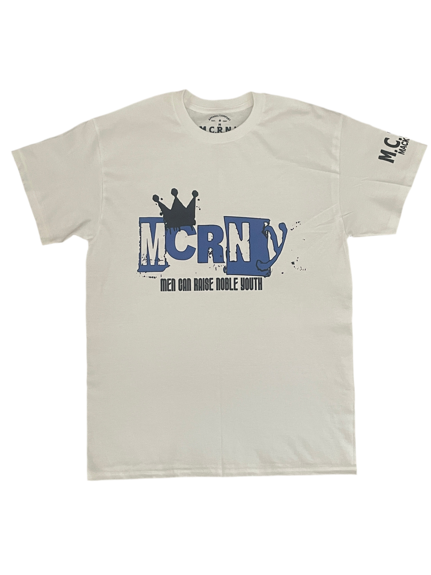 M.C.R.N.Y “Be the Man” Tee – Black & White Edition