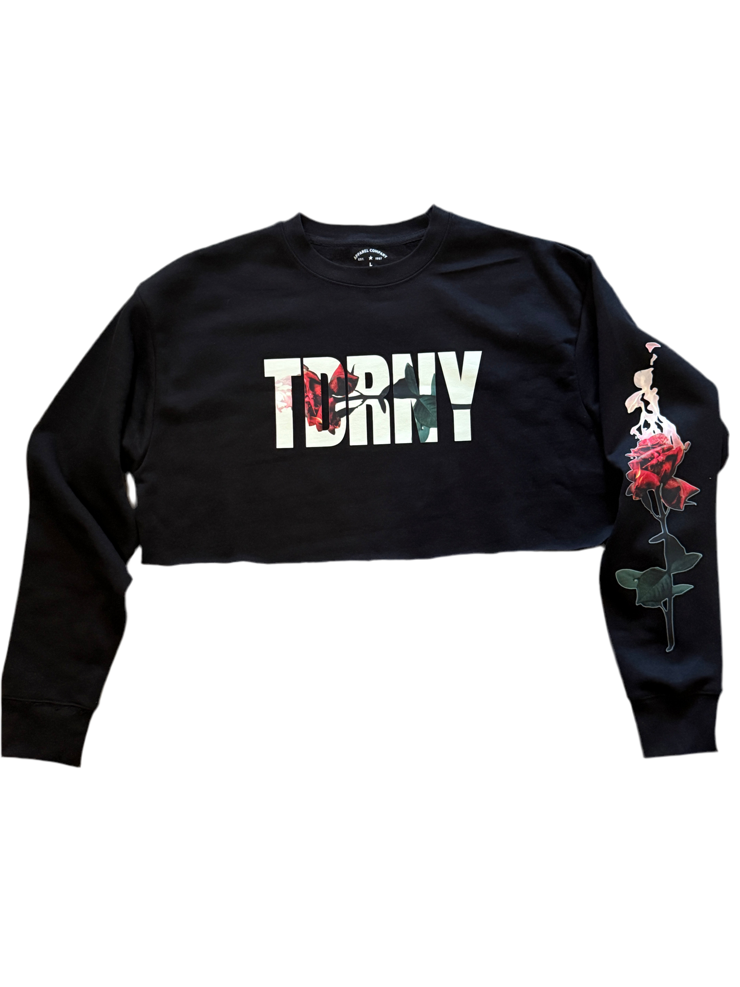 TDRNY Crop Top Crewneck – “I Grew Through What Tried to Bury Me” Edition