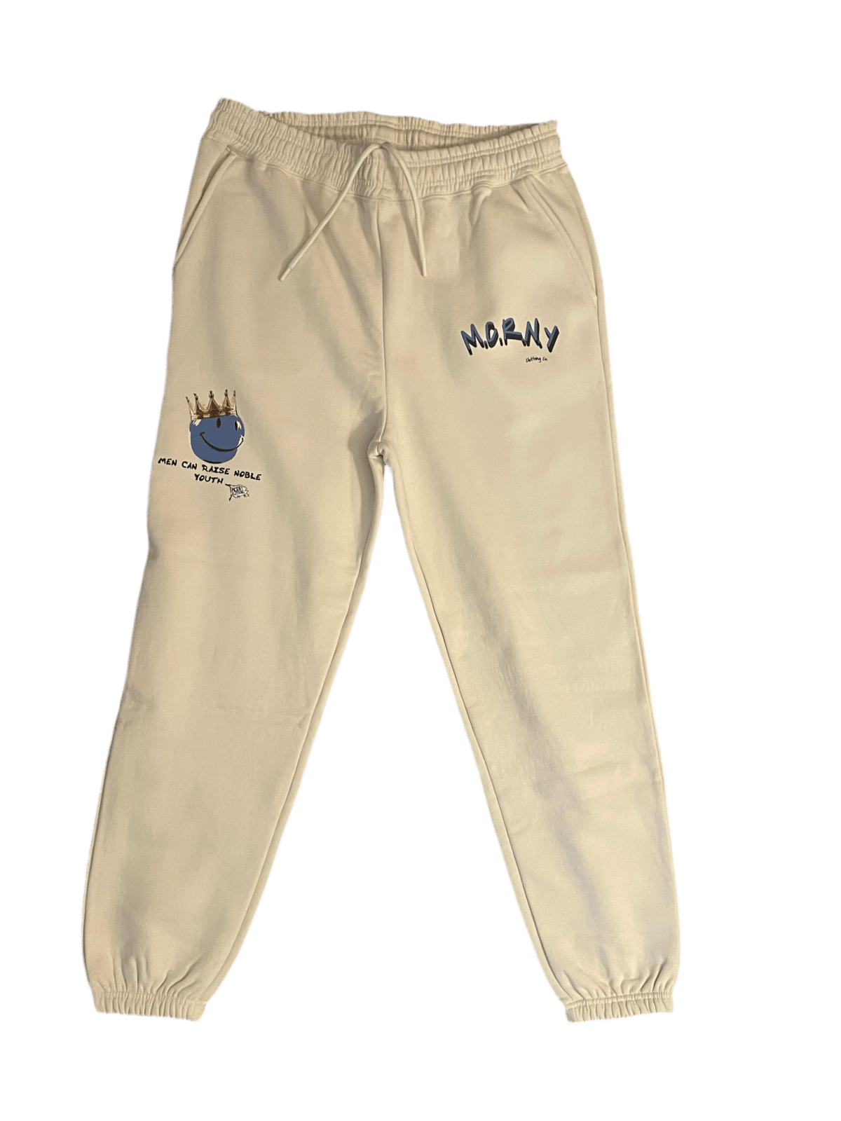 MCRNY “Crowned Smile” Premium Sweatpants - MACKARONEYS - TENDARONEYS MR &TR INC