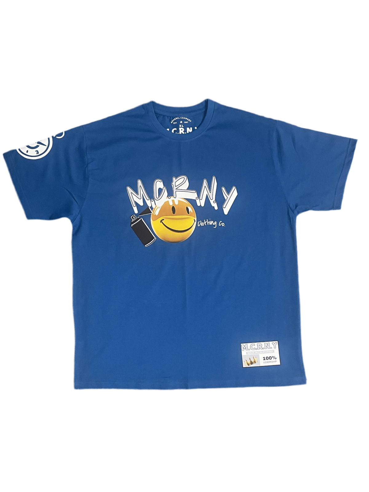 MCRNY “Crowned Smile” Tee - MACKARONEYS - TENDARONEYS MR &TR INC
