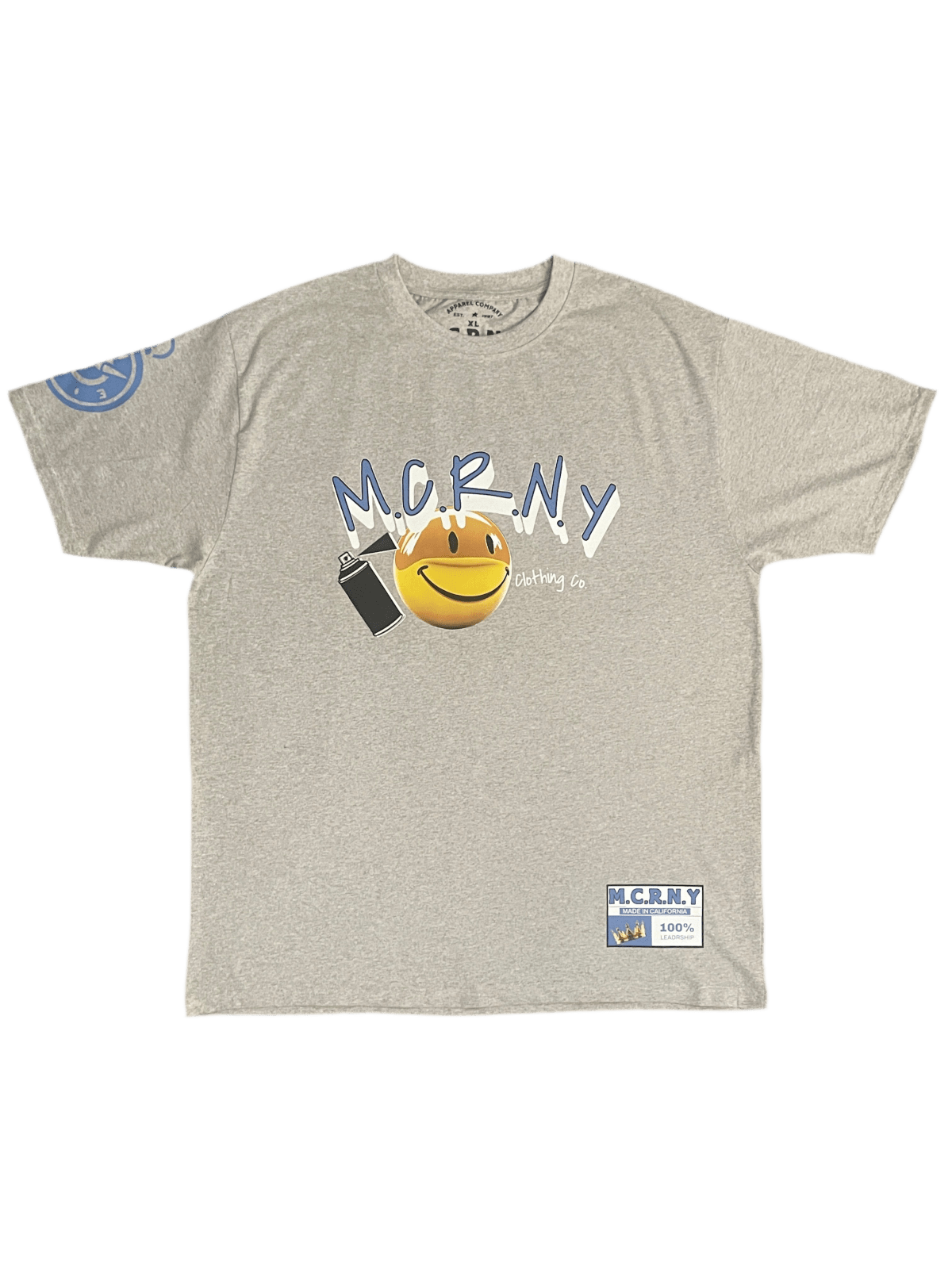 MCRNY “Crowned Smile” Tee - MACKARONEYS - TENDARONEYS MR &TR INC