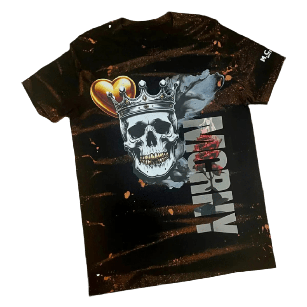 MCRNY King's "Burning Love" T Shirt Tie Dye - MACKARONEYS - TENDARONEYS MR &TR INC