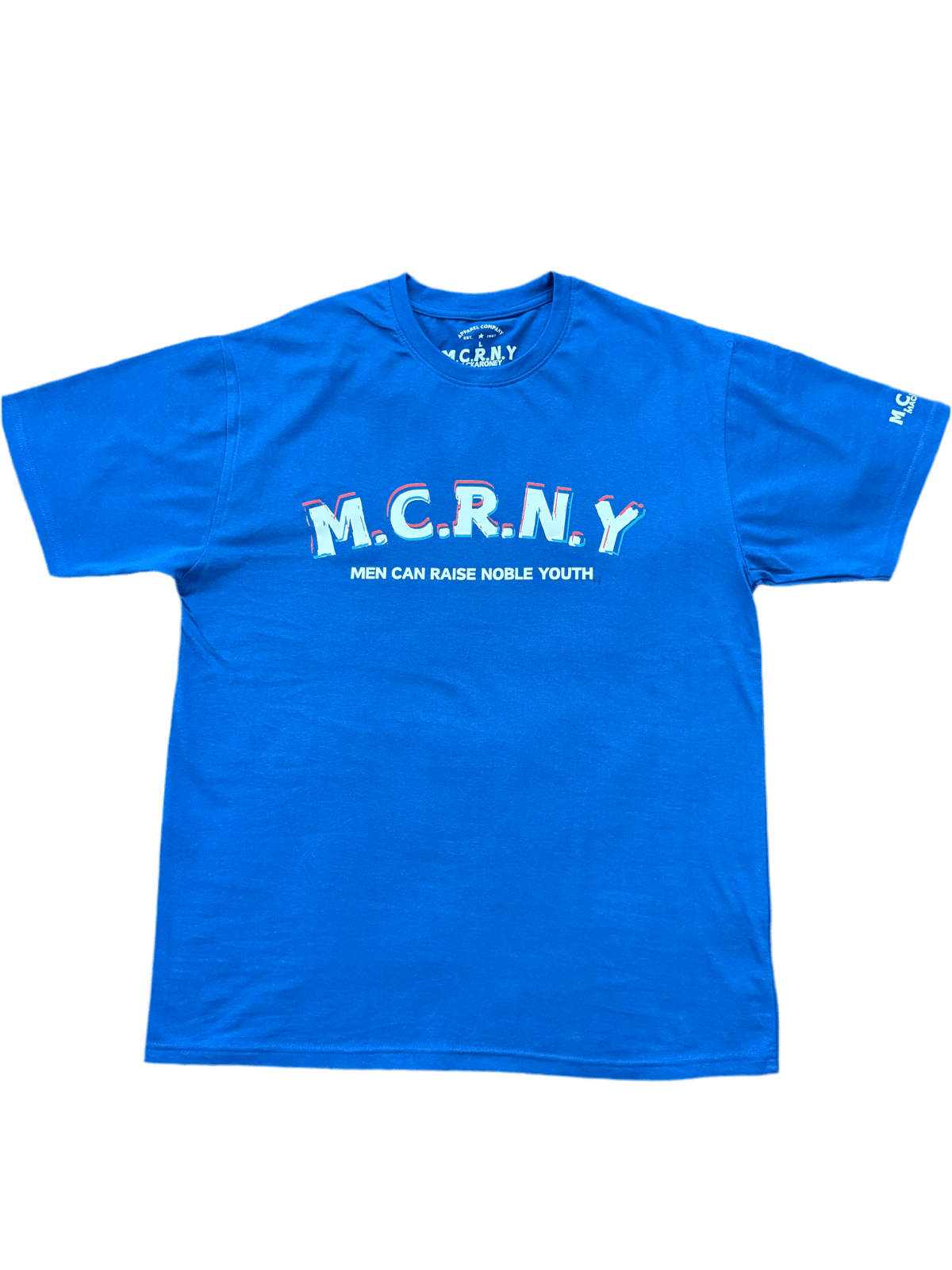 M.C.R.N.Y Tee – Men Can Raise Noble Youth - MACKARONEYS - TENDARONEYS MR &TR INC