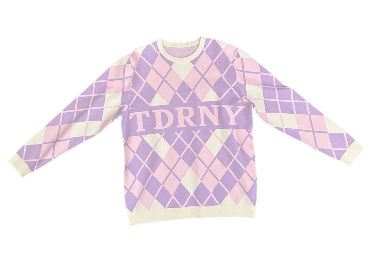 TDRNY Diamond Knit Sweater - MACKARONEYS - TENDARONEYS MR &TR INC