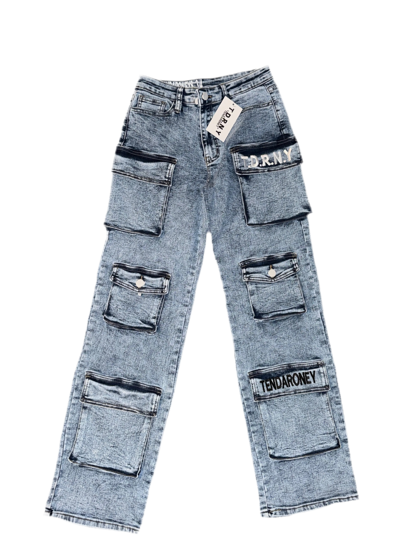 T.D.R.N.Y × TENDARONEY Cargo Denim