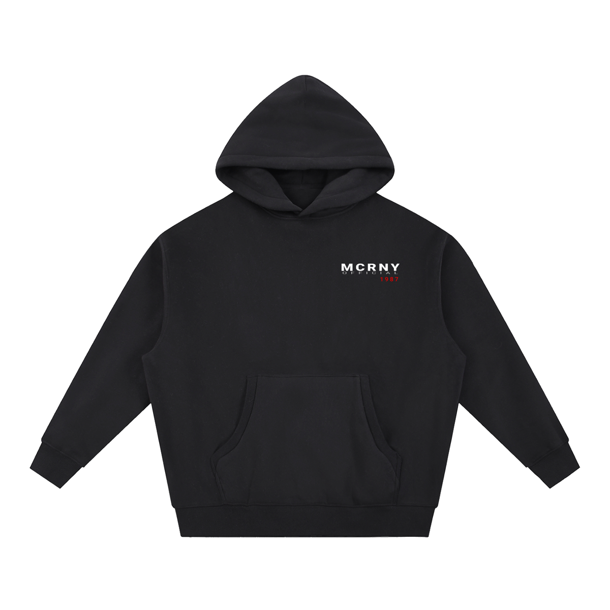 MCRNY Oversized Boxy Fit Fleece Hoodie