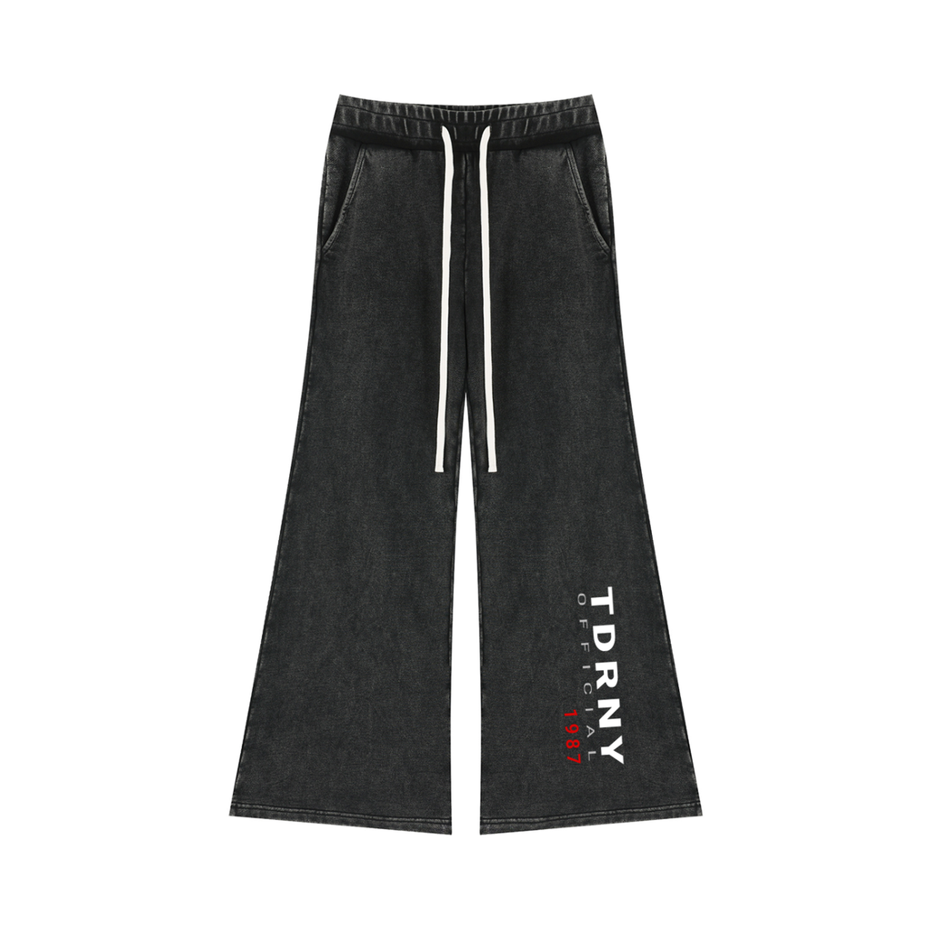 Women’s Mineral Wash Flared Leg Sweatpants