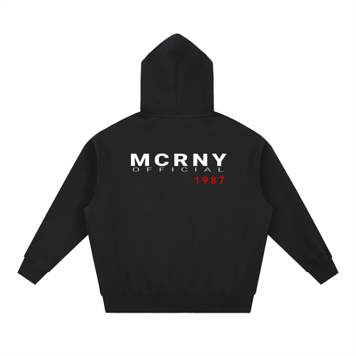 Essential Oversized Boxy Fit Fleece Hoodie
