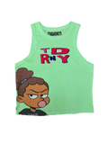 T.D.R.N.Y Bubble Girl Crop Tank