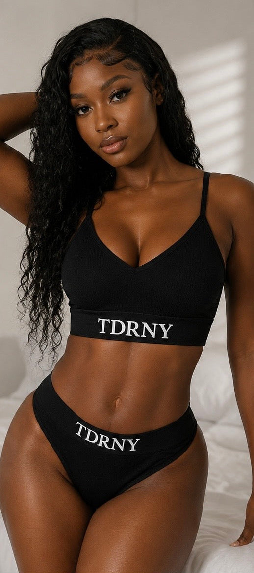TDRNY Seamless Bralette & Brief Set