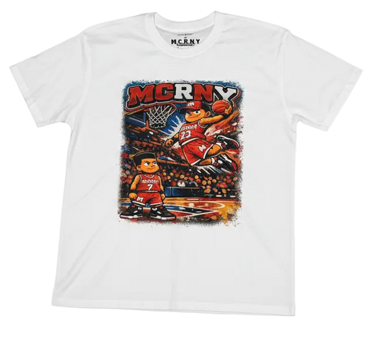 🏀 MCRNY “Court Legacy” Graphic T-Shirt