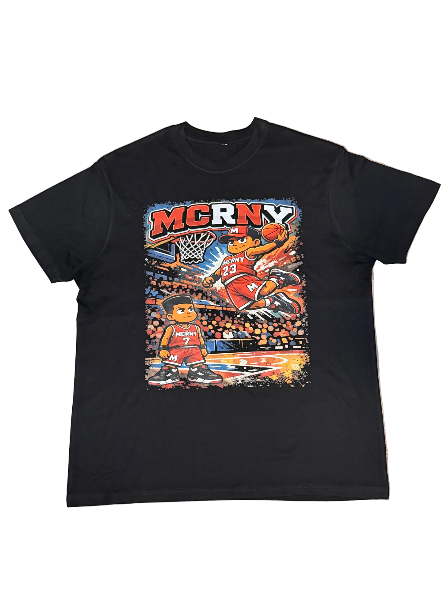 🏀 MCRNY “Court Legacy” Graphic T-Shirt