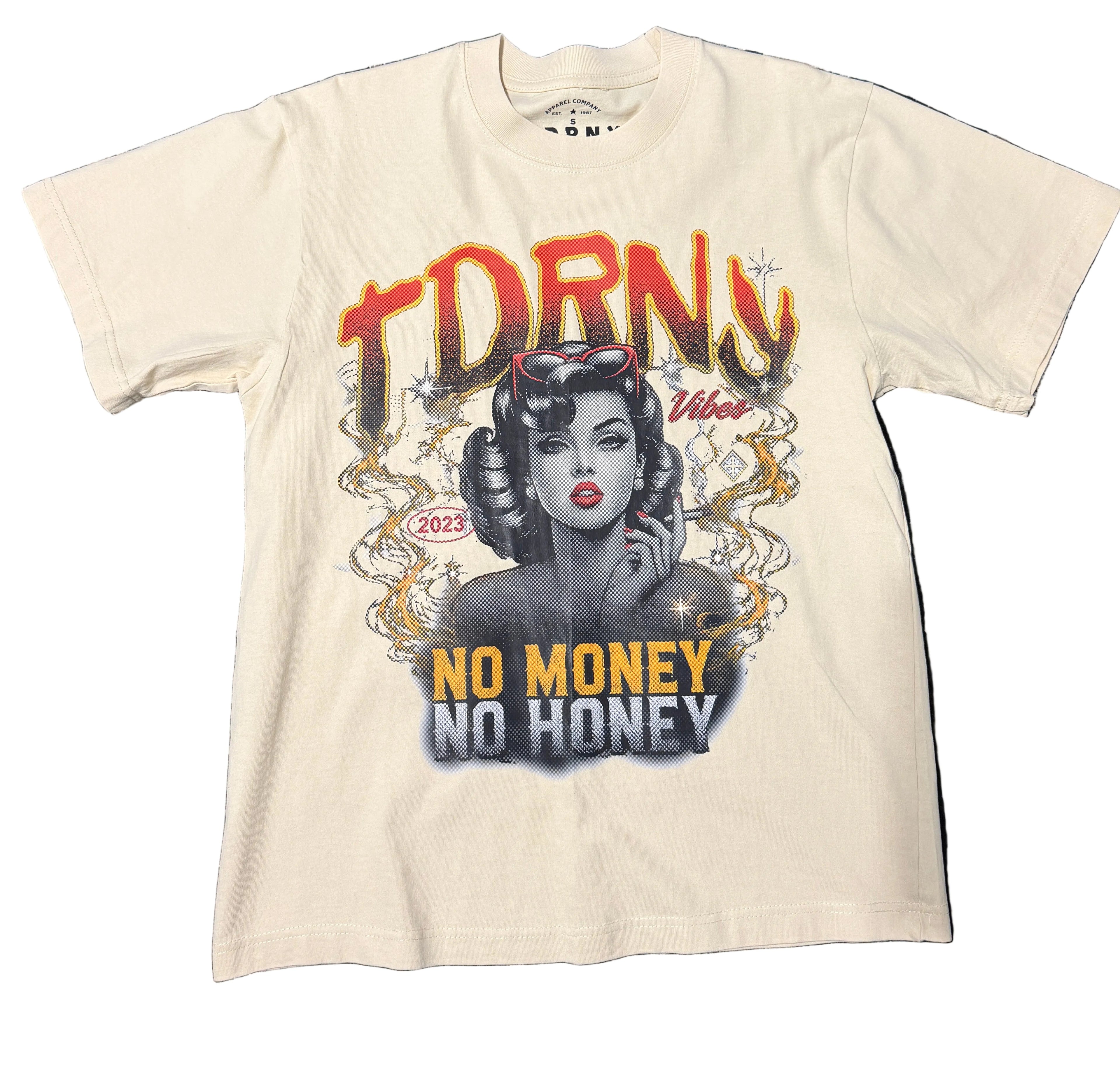 “No Money No Honey” Vintage Graphic Tee