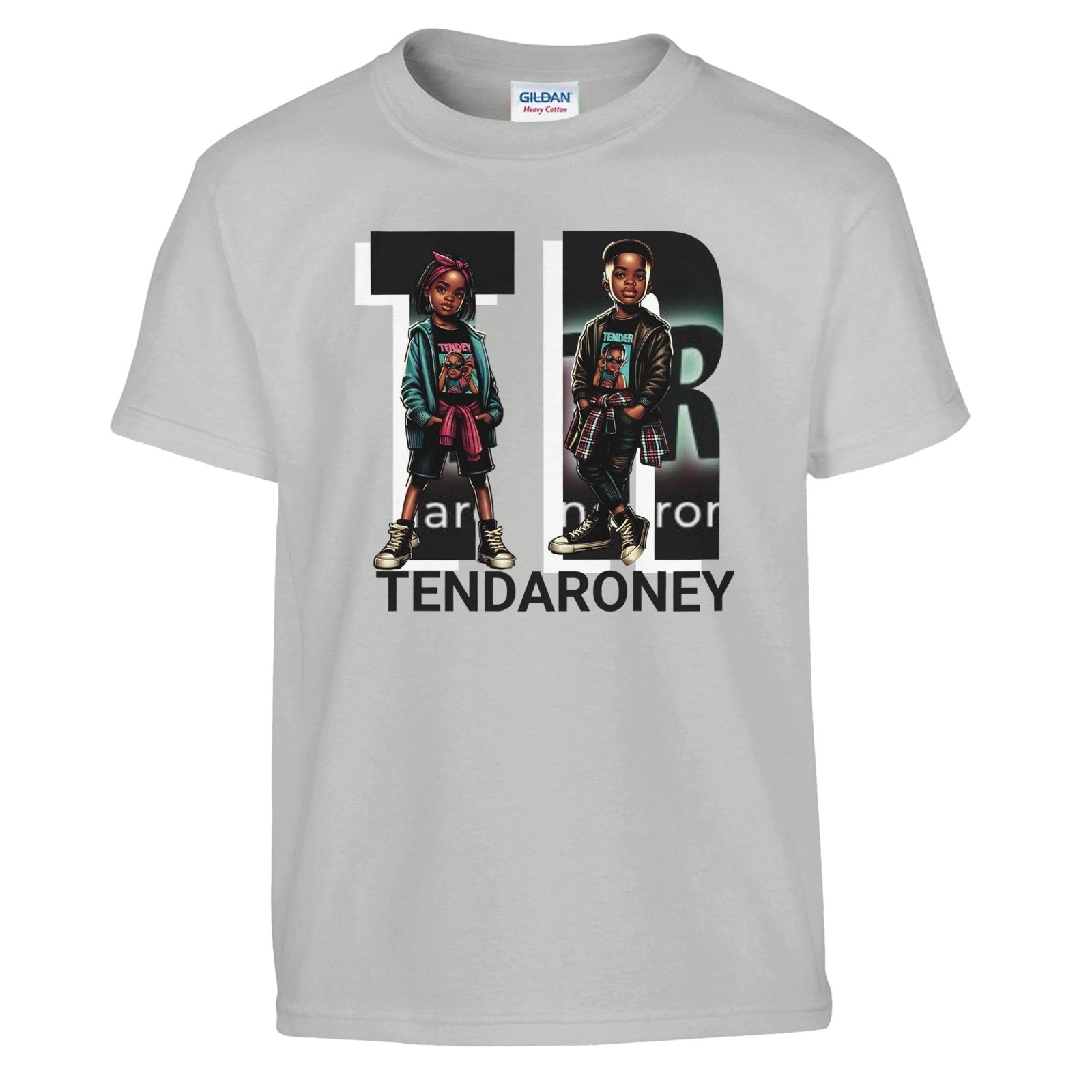 Babyroneys TR Classic Kids Crewneck T-shirt - MACKARONEYS - TENDARONEYS MR &TR INC