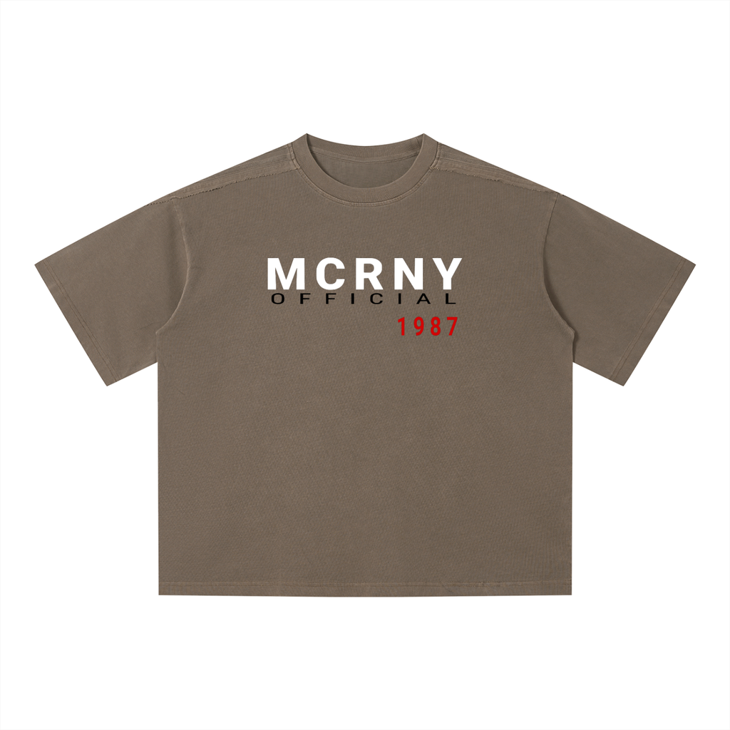 Unisex Vintage Wash Boxy T-Shirt
