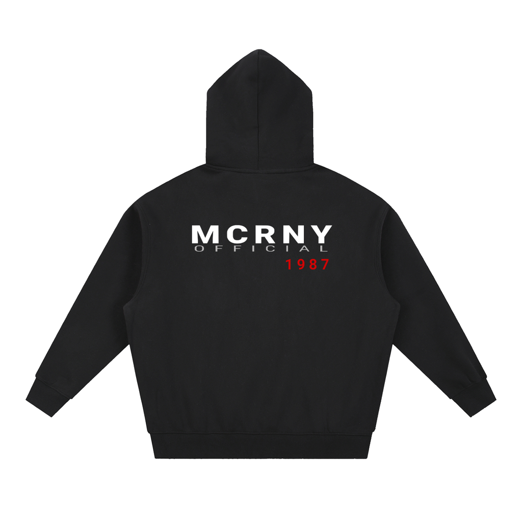 MCRNY Oversized Boxy Fit Fleece Hoodie