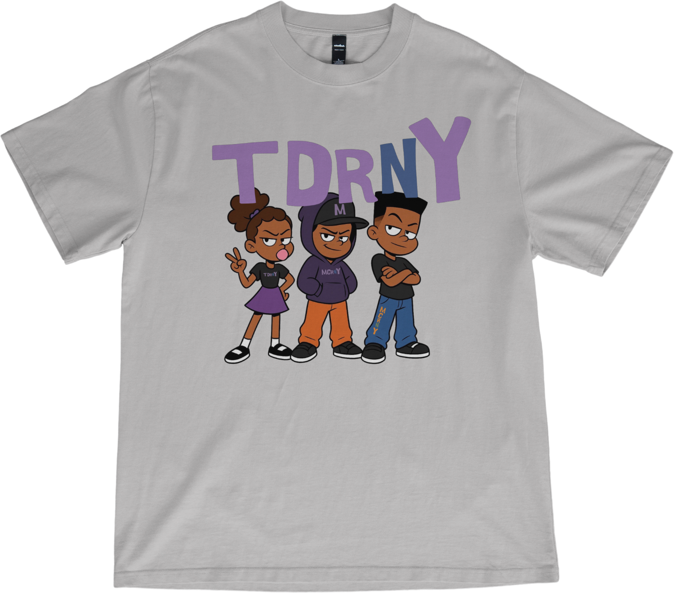 TALK DAT REAL “YOU KNOW WHAT” CHARACTER GRAPHIC TEE