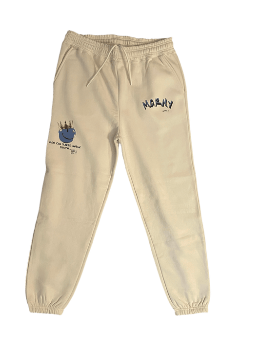 MCRNY “Crowned Smile” Premium Sweatpants - MACKARONEYS - TENDARONEYS MR &TR INC