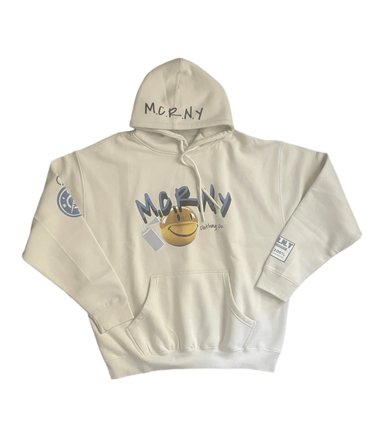 MCRNY “Crowned Smile” Premium Sweatsuit Hoodie - MACKARONEYS - TENDARONEYS MR &TR INC