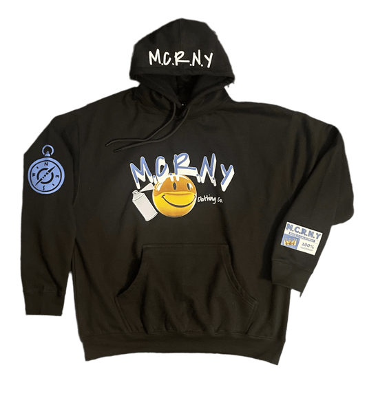 MCRNY “Crowned Smile” Premium Sweatsuit Hoodie - MACKARONEYS - TENDARONEYS MR &TR INC