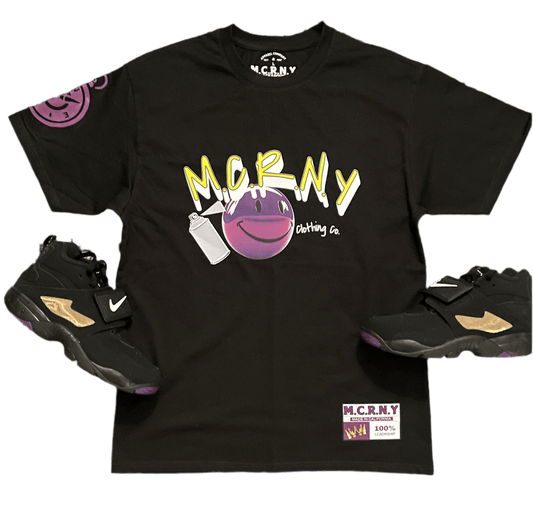 MCRNY “Crowned Smile” Tee - MACKARONEYS - TENDARONEYS MR &TR INC