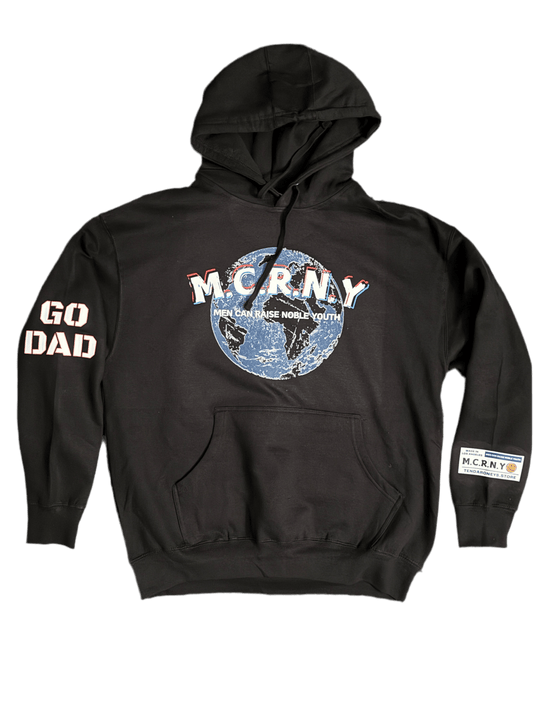 M.C.R.N.Y “Go Dad” Hoodie – Men Can Raise Noble Youth - MACKARONEYS - TENDARONEYS MR &TR INC