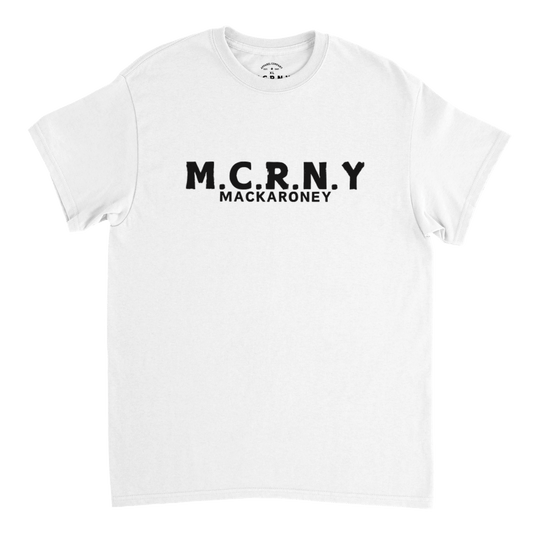 M.C.R.N.Y T shirt - MACKARONEYS - TENDARONEYS MR &TR INC