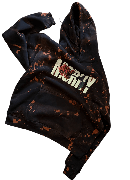 MCRNY tie dye hoodie – “I Grew Through What Tried to Bury Me” Edition - MACKARONEYS - TENDARONEYS MR &TR INC