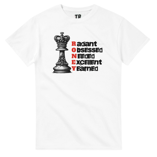 Tendaroneys Womens Acronym Heavyweight Unisex Crewneck T-shirt - MACKARONEYS - TENDARONEYS MR &TR INC