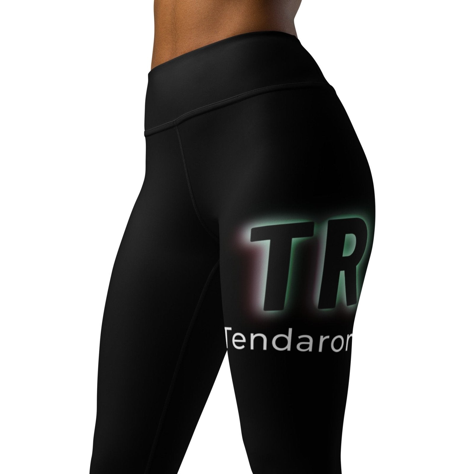 TR Large Print Yoga Leggings - MACKARONEYS - TENDARONEYS MR &TR INC