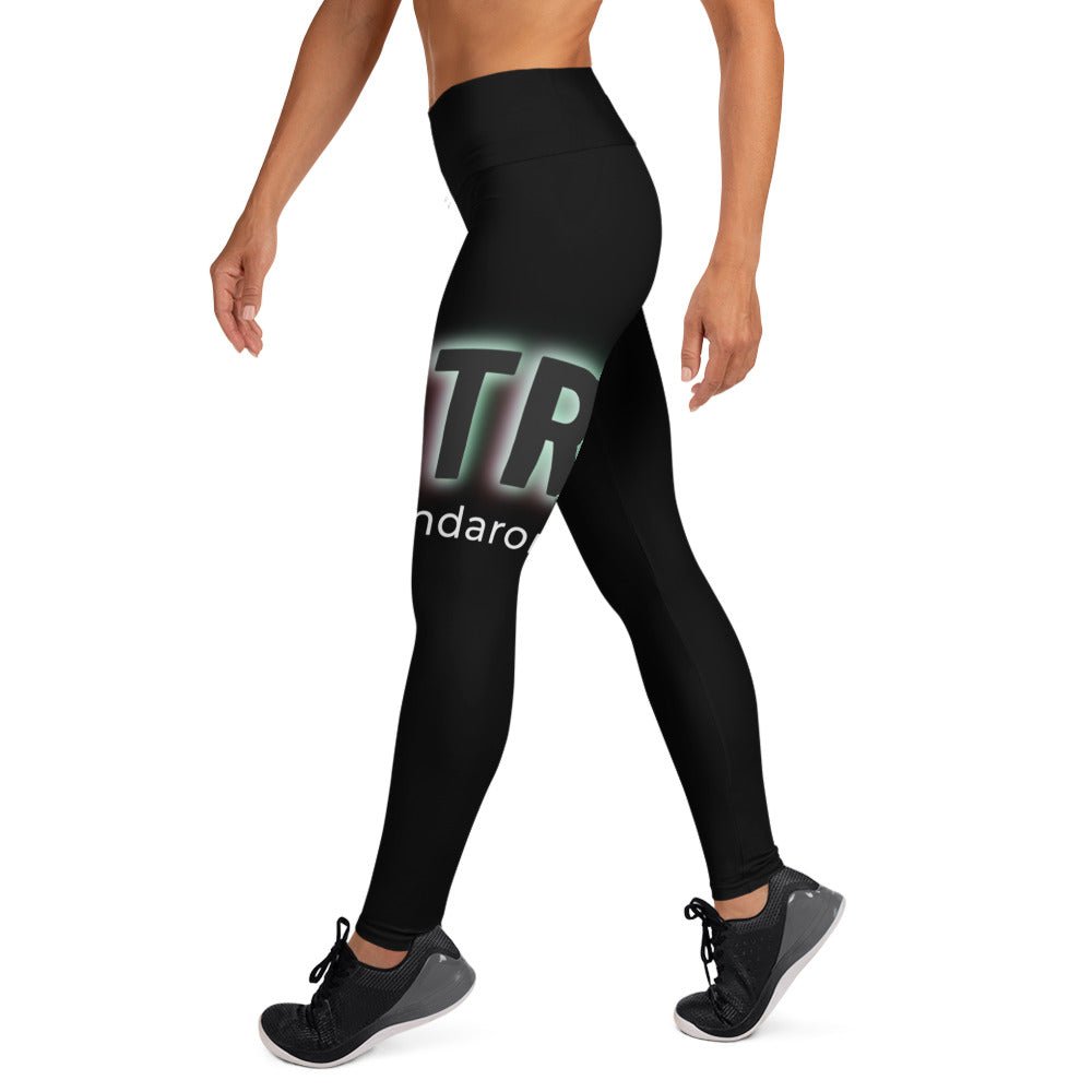 TR Large Print Yoga Leggings - MACKARONEYS - TENDARONEYS MR &TR INC