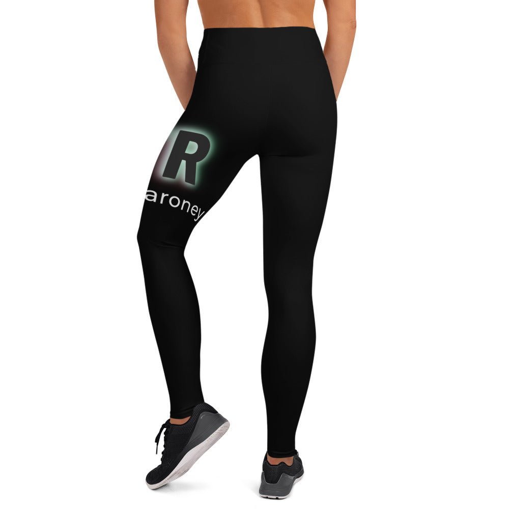 TR Large Print Yoga Leggings - MACKARONEYS - TENDARONEYS MR &TR INC