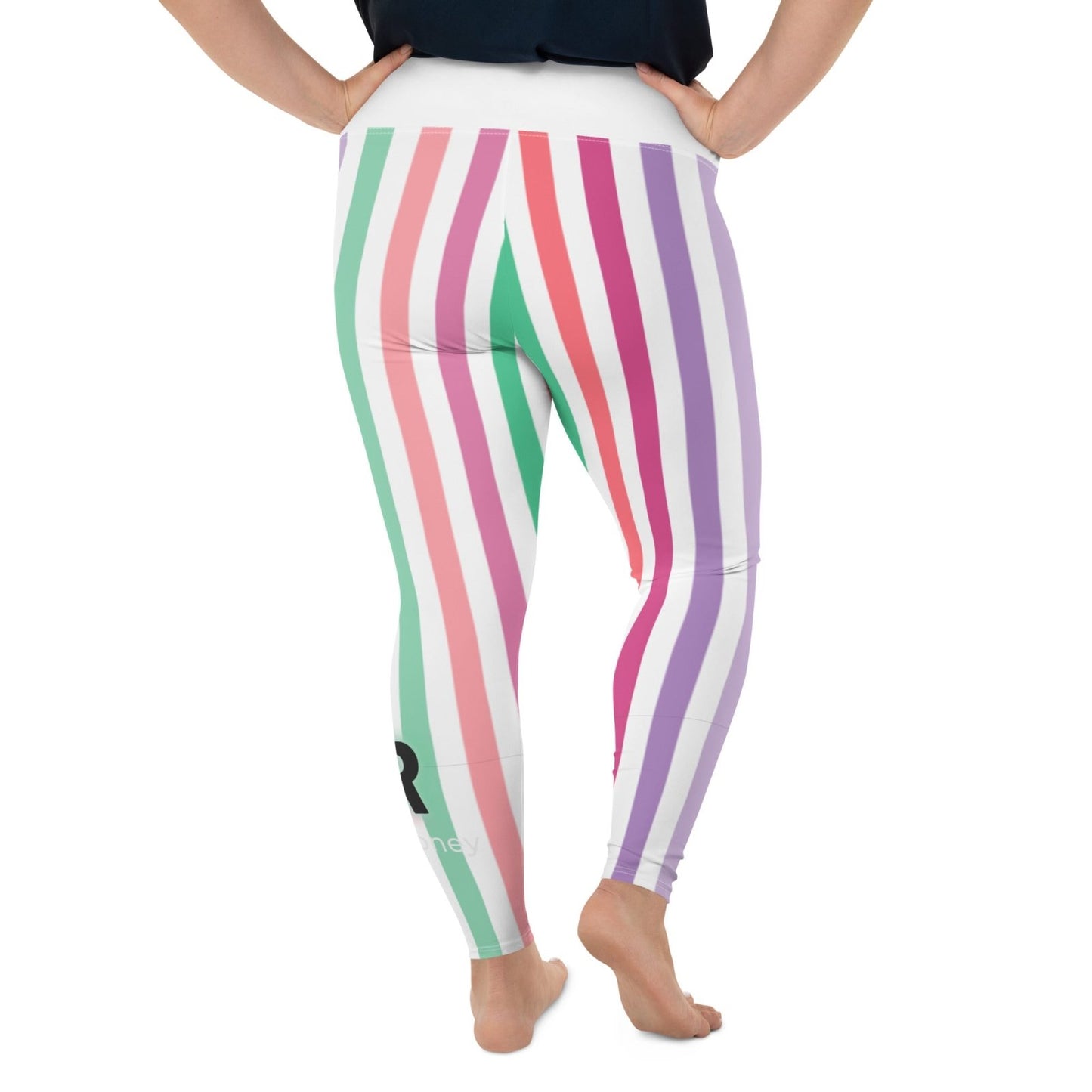 TR Print Plus Size Leggings - MACKARONEYS - TENDARONEYS MR &TR INC