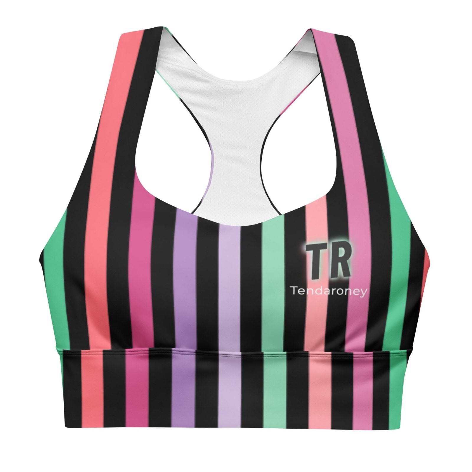 TR Print Sports Bra - MACKARONEYS - TENDARONEYS MR &TR INC