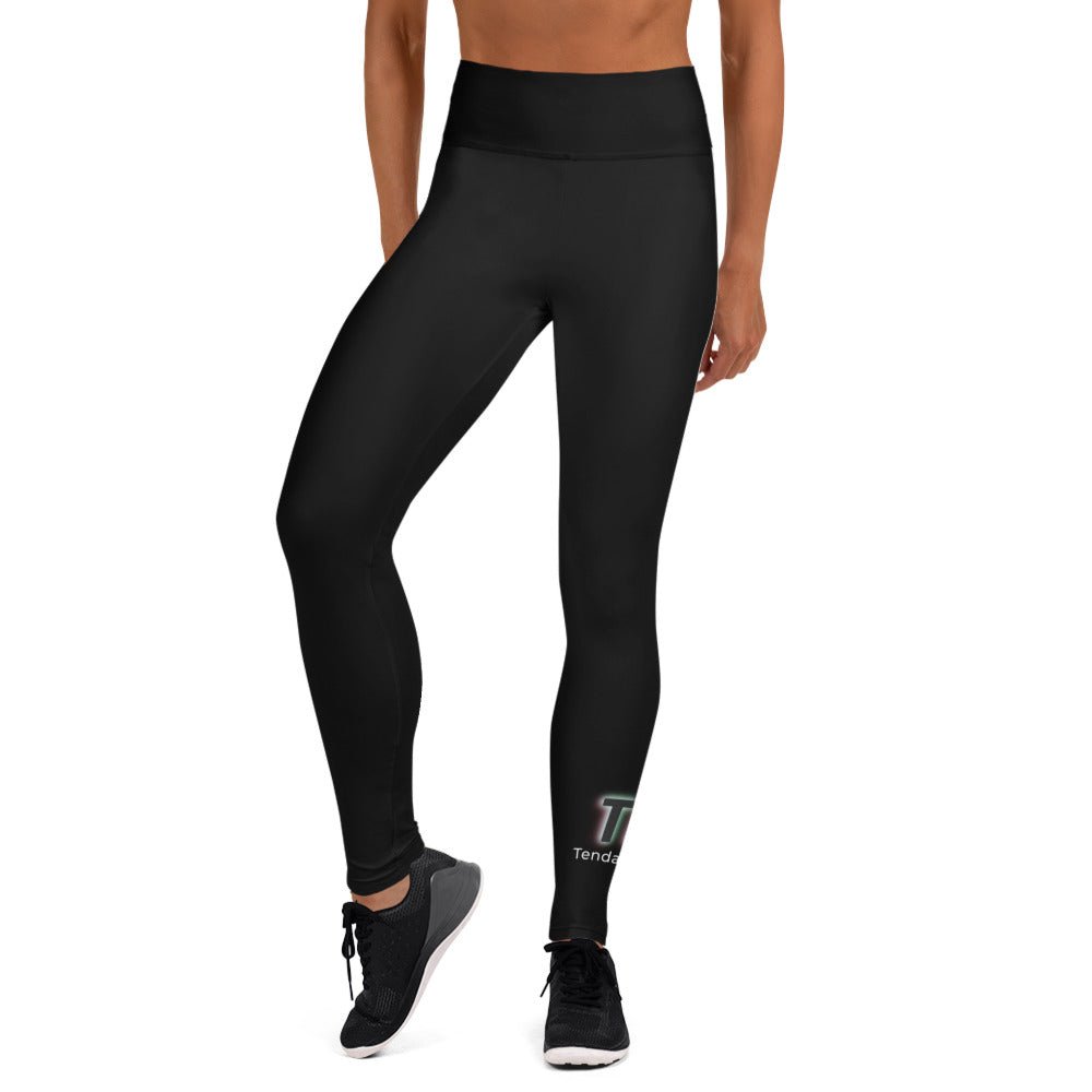 TR Small Print Yoga Leggings - MACKARONEYS - TENDARONEYS MR &TR INC