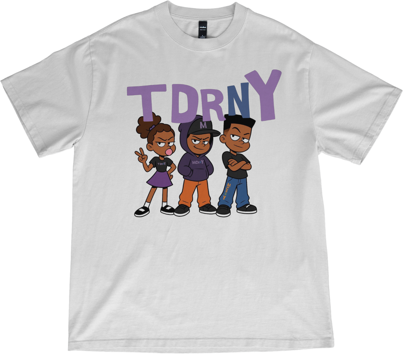 TALK DAT REAL “YOU KNOW WHAT” CHARACTER GRAPHIC TEE